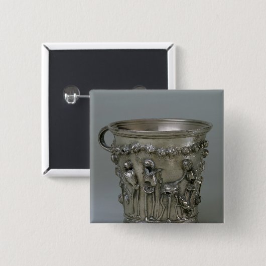 Becher geprägt mit den Skeletten Button (Vorne & Hinten)