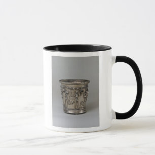 Becher geprägt mit den Skeletten, die Masken Tasse