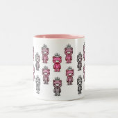 Becher Gloomy Bear Zweifarbige Tasse (Mittel)