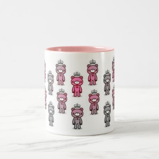 Becher Gloomy Bear Zweifarbige Tasse (Mittel)