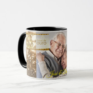Becher goldene Hochzeit 50 Jahre Casamento Tasse