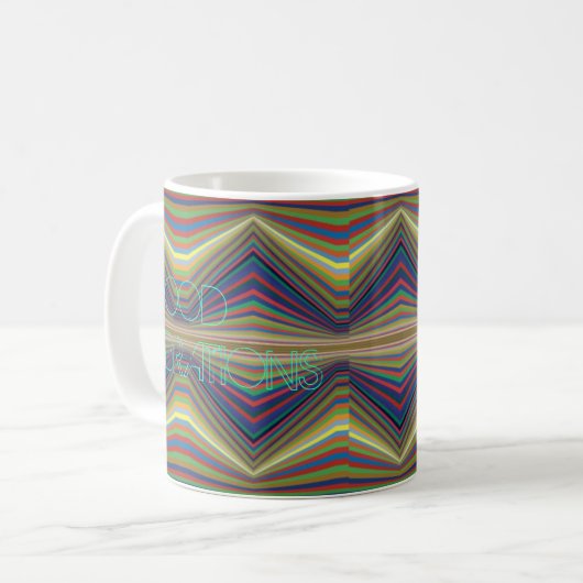 Becher Good Vibrations Kaffeetasse (Vorderseite Links)