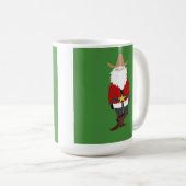 Becher-grüner Cowboy Sankt! Kaffeetasse (VorderseiteRechts)