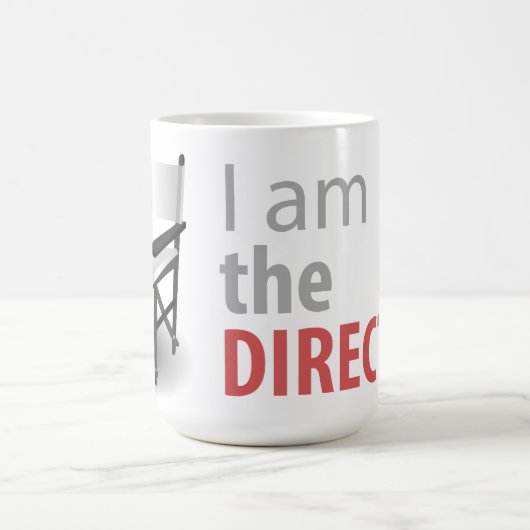 Becher I am the Direktor Kaffeetasse (Mittel)