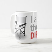 Becher I am the Direktor Kaffeetasse (Vorderseite Links)