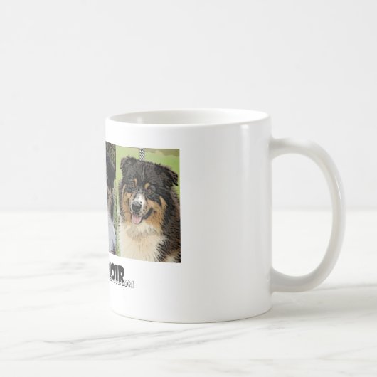 BECHER „ich mag das schwarze " Kaffeetasse (Rechts)