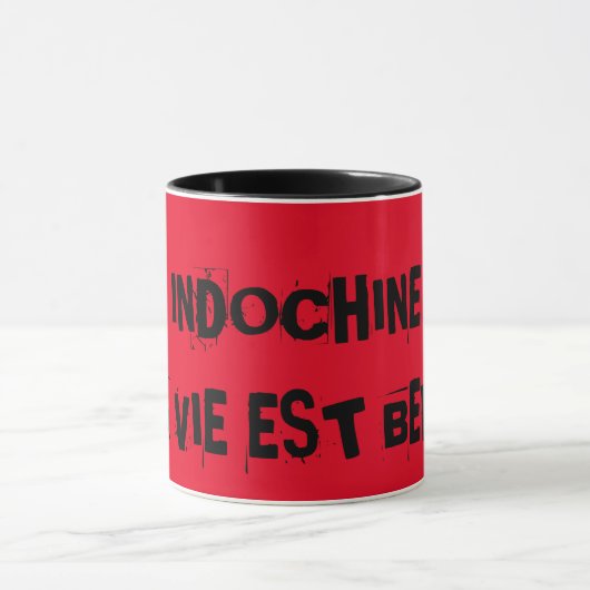 BECHER INDOCHINA DAS LEBEN IST SCHÖN TASSE (Zentrum)