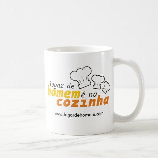 Becher ist Ort des Mannes in der Küche Kaffeetasse (Rechts)