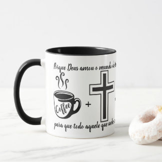 Becher Jesus + Vers João 3:16 Tasse