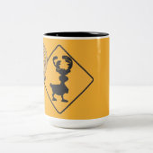 Becher Karibu Warner Kopf Zweifarbige Tasse (Mittel)