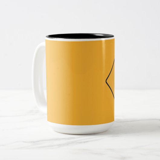 Becher Karibu Warner Zweifarbige Tasse (Vorderseite Links)