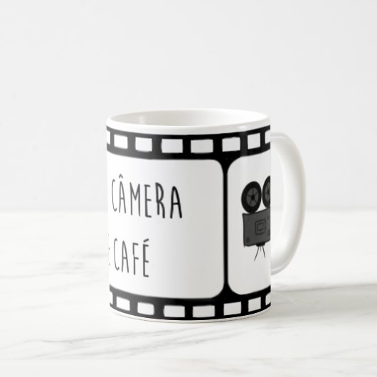 Becher Kino Kaffeetasse (VorderseiteRechts)