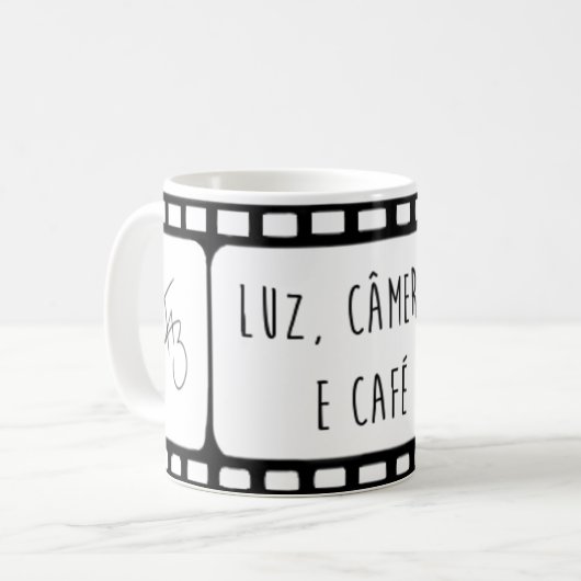 Becher Kino Kaffeetasse (Vorderseite Links)