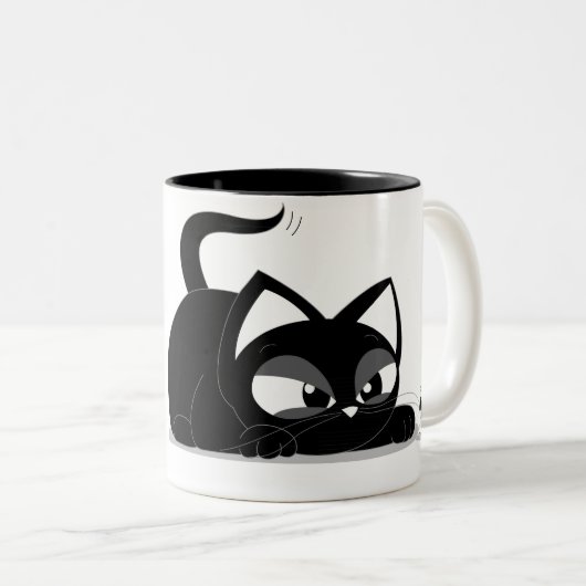 Becher Kleine Heuschrecke Zweifarbige Tasse (VorderseiteRechts)