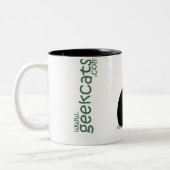 Becher Kleine Heuschrecke Zweifarbige Tasse (Links)