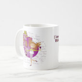 Becher - kocht mit Wein Kaffeetasse (Vorderseite Links)