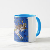 Becher „Konstellation des Steinbocks " Tasse (VorderseiteRechts)