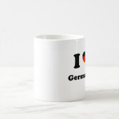 Becher liebe ICH DEUTSCHLAND Kaffeetasse (Mittel)