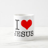 becher liebe ICH JESUS Kaffeetasse (Mittel)