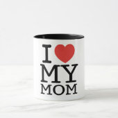 Becher liebe Ich Mama Tasse (Zentrum)