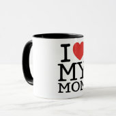 Becher liebe Ich Mama Tasse (Vorderseite Links)