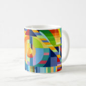 Becher Malerei mit Wasserfarben Kaffeetasse (VorderseiteRechts)