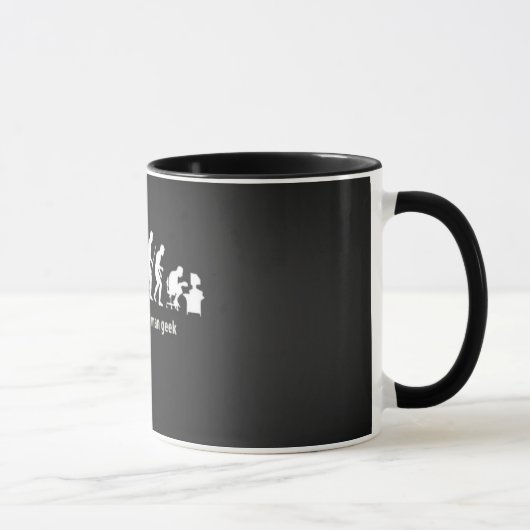 Becher Man Geek Evolution Tasse (Rechts)