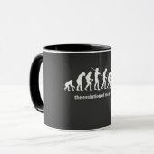Becher Man Geek Evolution Tasse (Vorderseite Links)