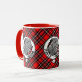 Becher Medaillon Deerhound Tasse (Vorderseite Links)