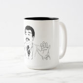 Becher Memes Zweifarbige Tasse (VorderseiteRechts)