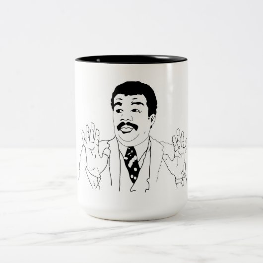 Becher Memes Zweifarbige Tasse (Mittel)