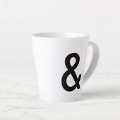 "&" Becher Milchtasse (Rechte Ecke)