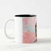 Becher mit Bild des Buddha zweifarbig Zweifarbige Tasse (Links)