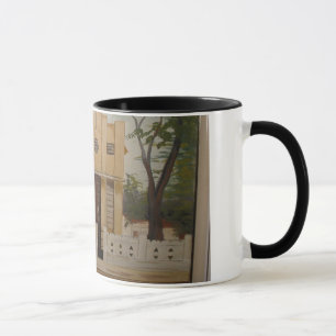 Becher mit dem farbigen Anstieg Tasse