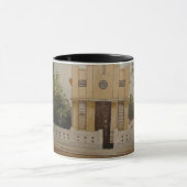 Becher mit dem farbigen Anstieg Tasse (Zentrum)