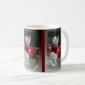 Becher mit Kirschen Kaffeetasse (VorderseiteRechts)