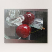Becher mit Kirschen Puzzle (Horizontal)