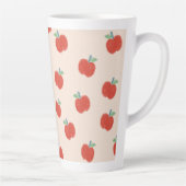 Becher mit kleinen roten Äpfeln Milchtasse (Rechts)