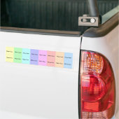 Becher mit Rainbow-Sippchen Autoaufkleber (Auf Lkw)
