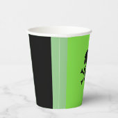 Becher mit schwarzem Schädelgrün (Rechts)