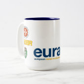Becher Mug Tasse EURAMET (Vorderseite Links)
