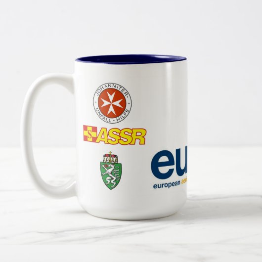 Becher Mug Tasse EURAMET (Links)