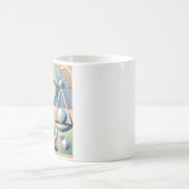 Becher, mug, Zeichen des Zodiac "Waage" Kaffeetasse (Mittel)
