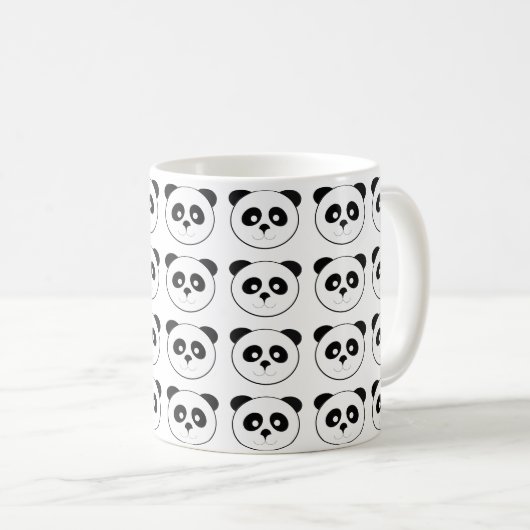 Becher Panda Kaffeetasse (VorderseiteRechts)