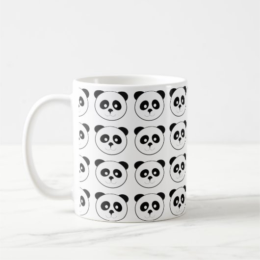 Becher Panda Kaffeetasse (Links)