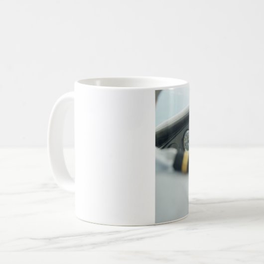 Becher Pilot an Bord Strumpf Foto Kaffeetasse (Vorderseite Links)