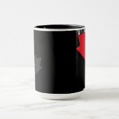 Becher Pinguine Hockey Kanada N&B Tasse (Zentrum)