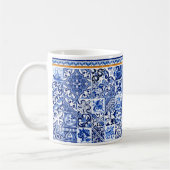 Becher Portugiesischer Azulejaria Kaffeetasse (Links)