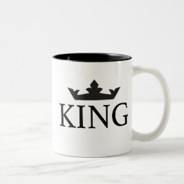Becher Royal Family King Zweifarbige Tasse