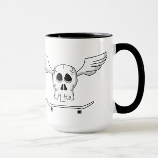 Becher Schädel Skateboard - Skull Skateboard Tasse